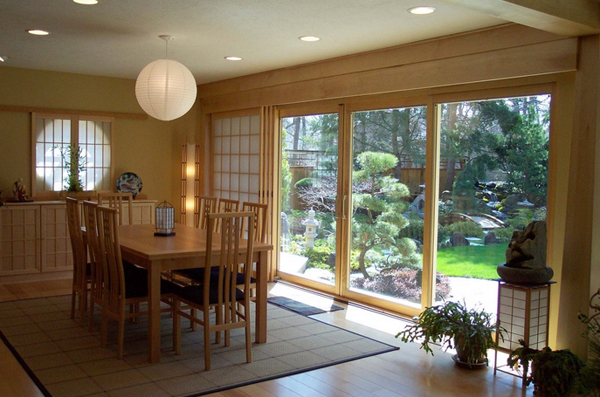 Japanese Dining Table with Chairs