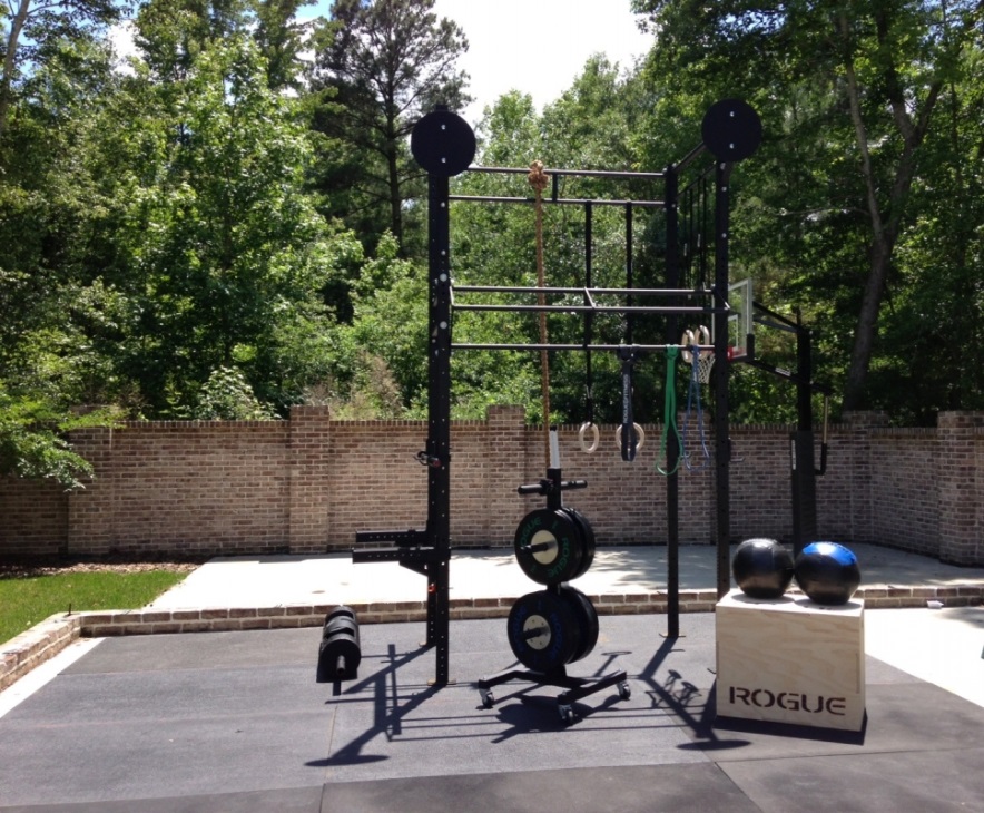 Home Gym Ideas Blend with The Nature