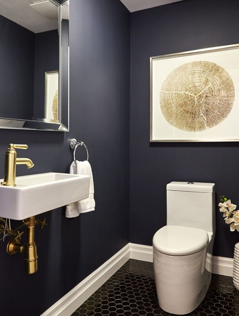 Bold Powder Room