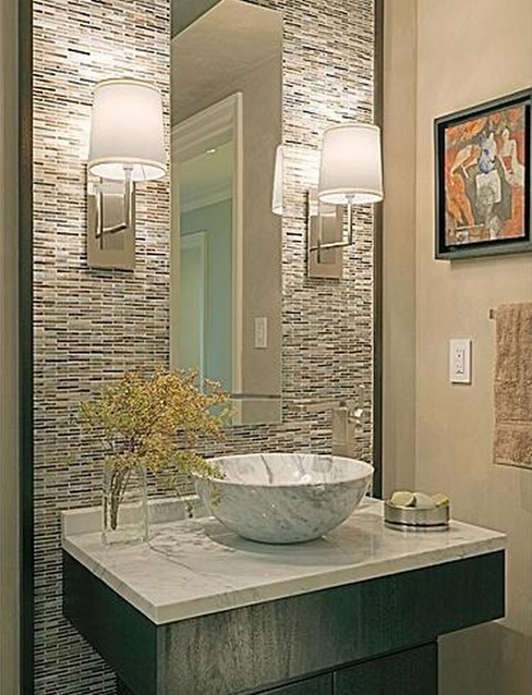 Luxurious Powder Room