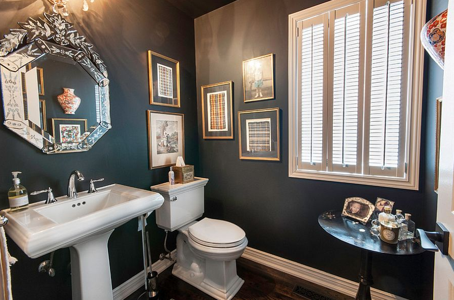 Vintage Powder Room