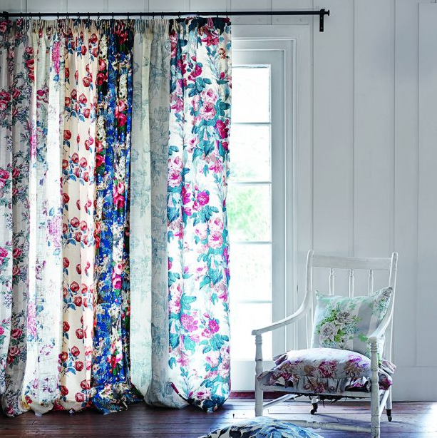 The Pretty Voile Fabric Panels