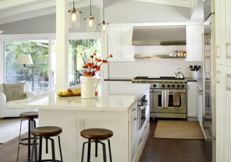 Sparkling White Quartz Countertops Inspirations with Pros and Cons