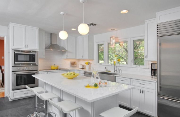 Sparkling White Quartz Countertops Inspirations With Pros And Cons