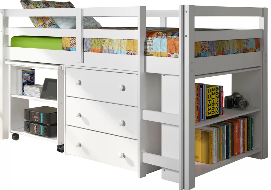 Loft Beds With Shelf Loft Beds With Shelf