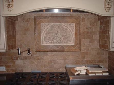 Rustic Subway Kitchen Backsplash 