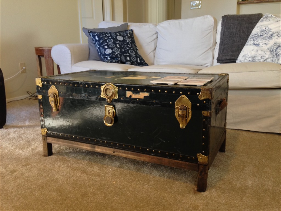 Antique Coffee Table Decor