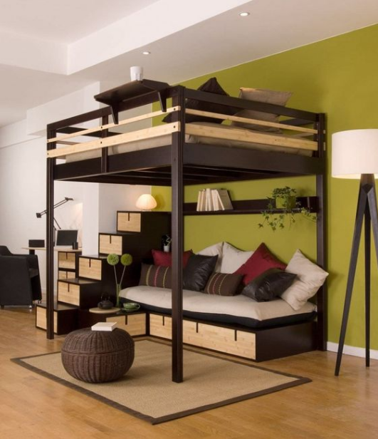 Loft Beds for Adults Queen Size