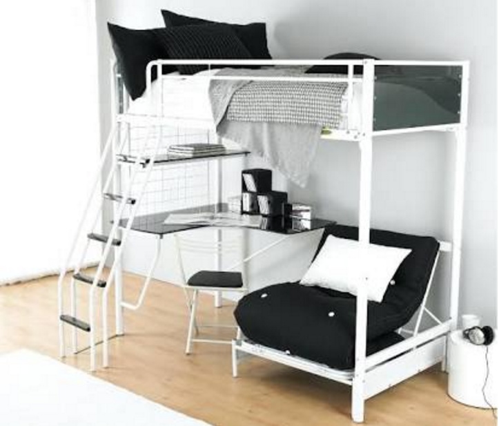 minimalist bunk bed