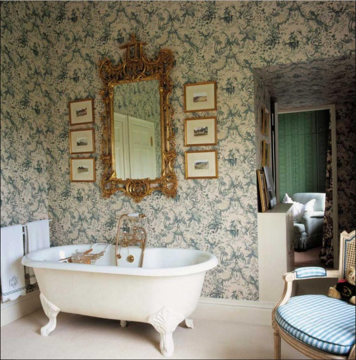 French Country Decor for Bathroom