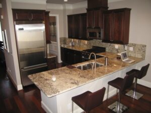 Modern Cherry Kitchen Cabinets