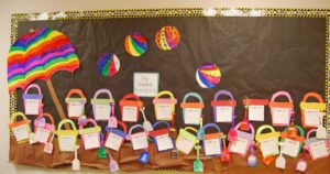 Summer-themed Bucket List Board