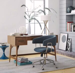 modern midcentury computer desk