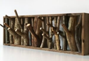 Homemade Hat Rack